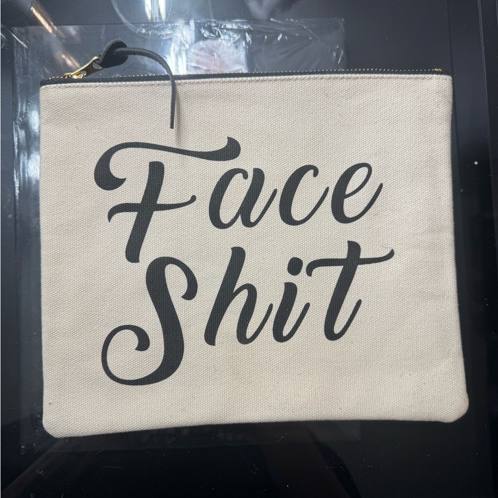 Funny Canvas Makeup Bag